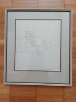 Doppelporträt Mann von  Ferenc Kömives   *1940 - 1988