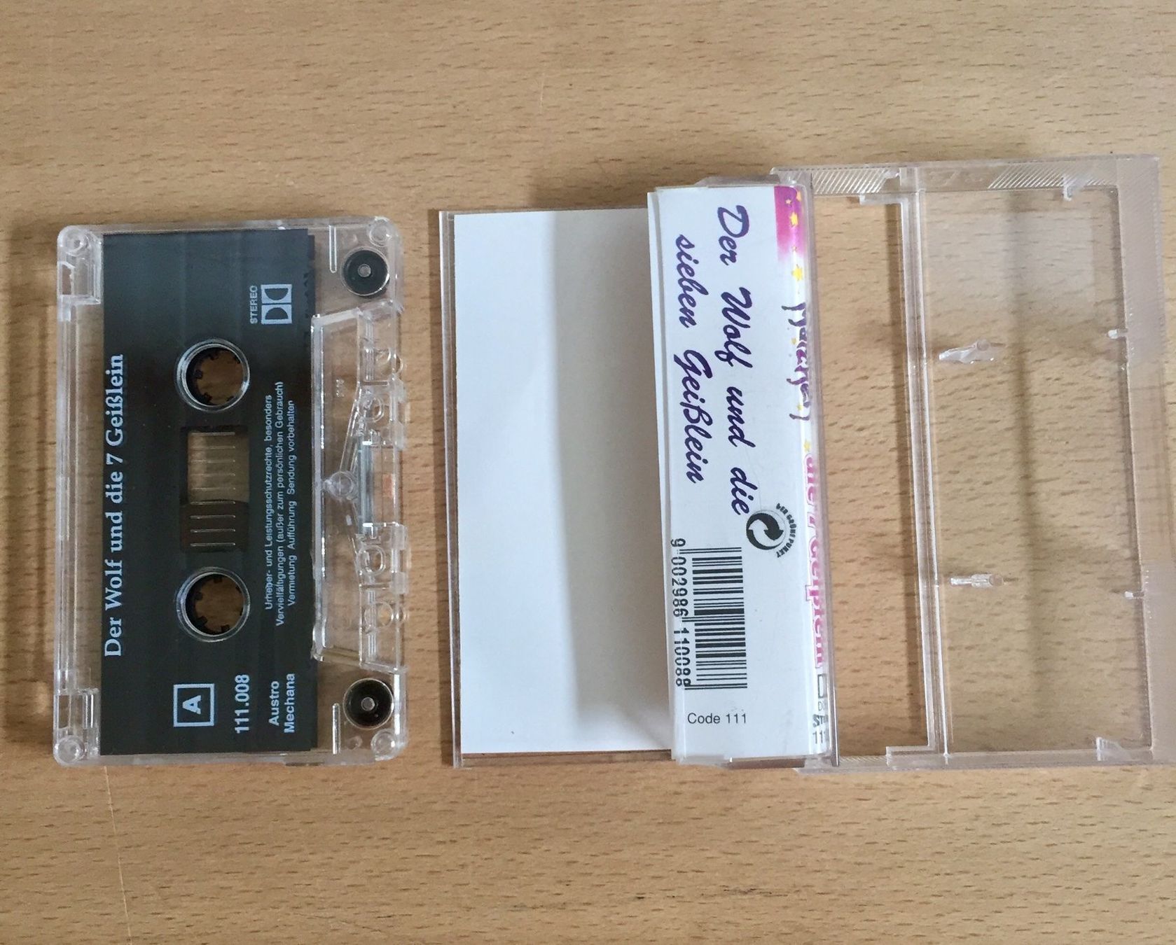 Musicassette: MC - Der Wolf und die sieben Geisslein – Usato da Amlikon-Bissegg venduto da allerlei-versand 1