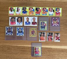 Fussball Panini/Topps Sticker verschiedene Spieler im Set