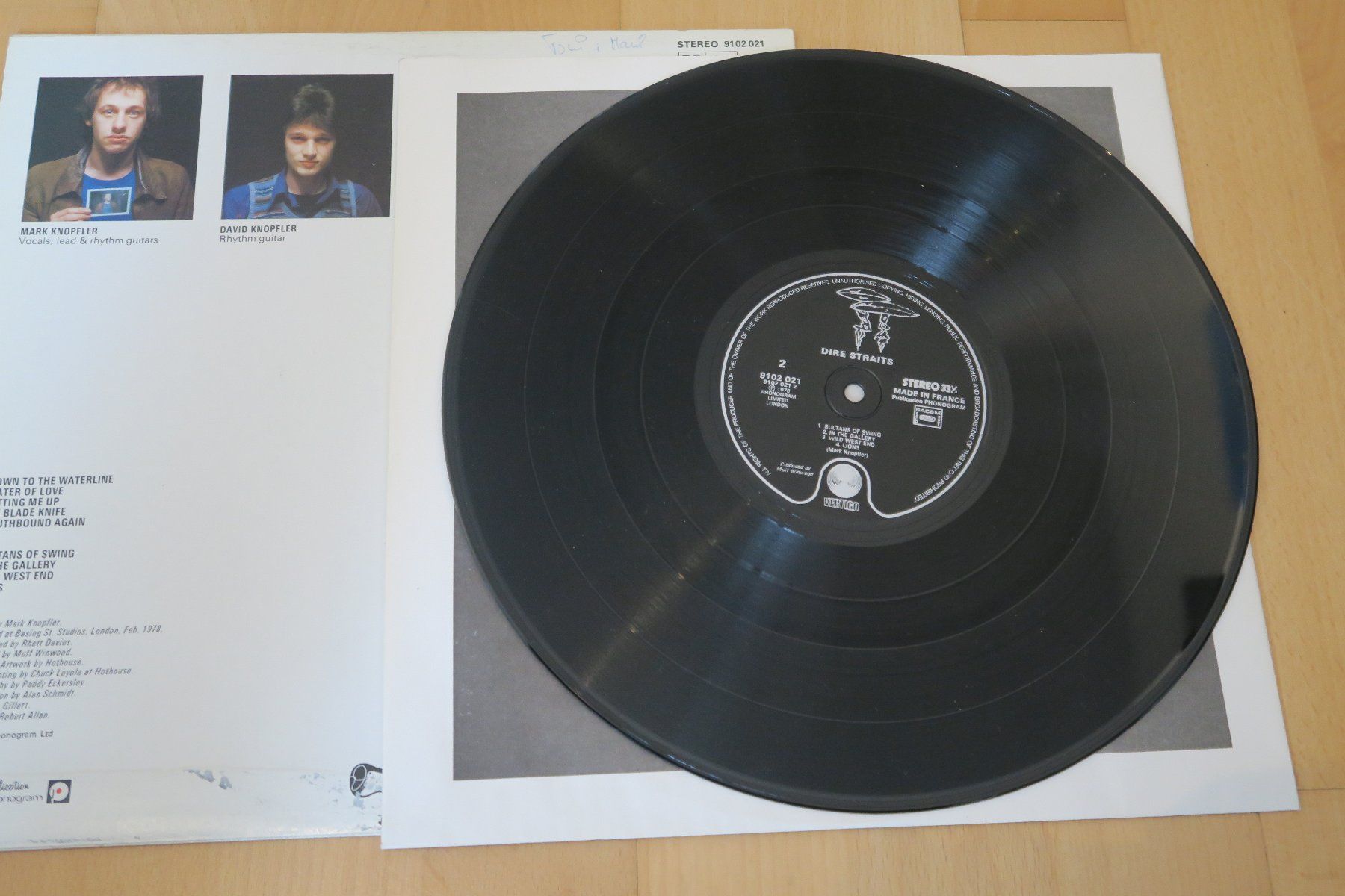 Dischi in vinile: Dire Straits – Dire Straits – Usato da Thun venduto da Karibu70 3