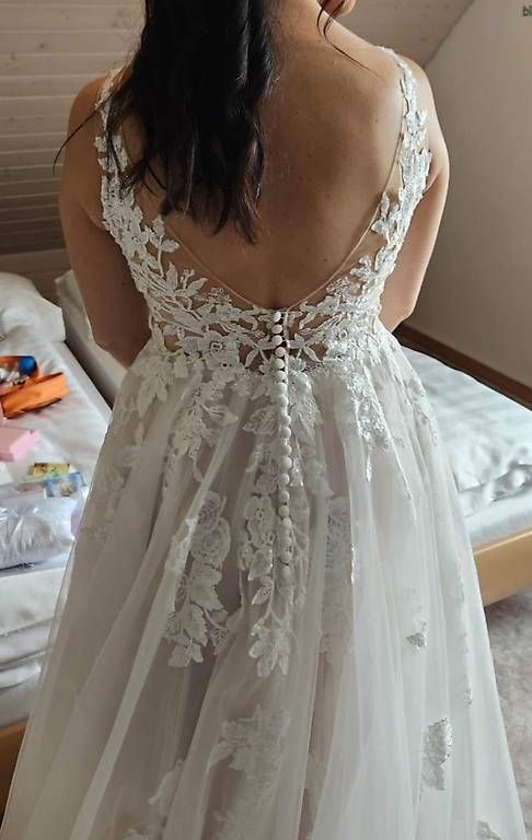 Vestiti: Hochzeitskleid Gr. 38 – Usato da Aarau venduto da kau_2fcp 2