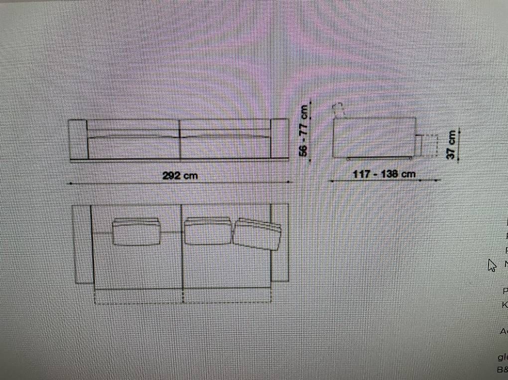 Divani: B&B Sofa ANDY 292 – Usato da Abtwil SG venduto da N.September 1