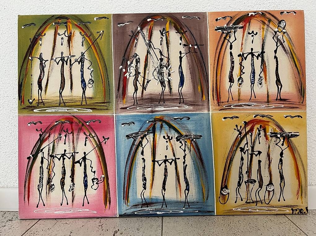 Tableaux: Kunst aus Senegal – D'occasion à Oberembrach par Herbstfreude 1