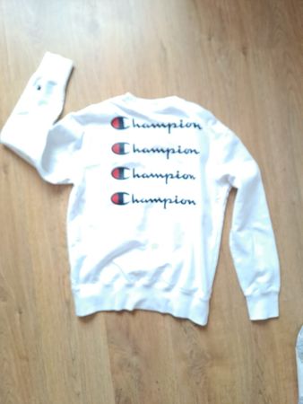 Champion Sweater, Weiss, Grösse M, Top Zustand