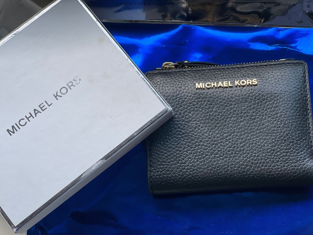 Michael kors jet set snap billfold small hot sale