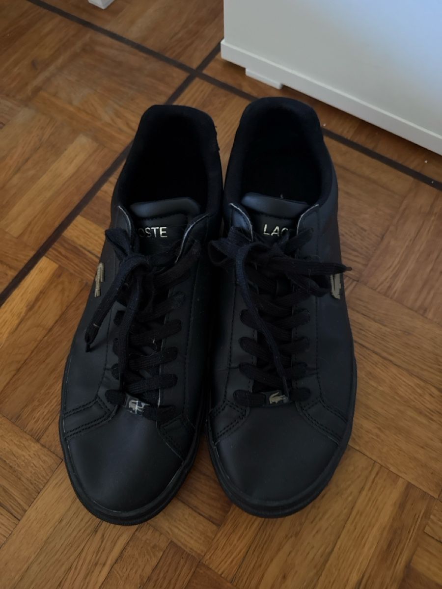 Scarpe da uomo: Basket Lacoste noir – Usato da Cartigny venduto da Kelly.11