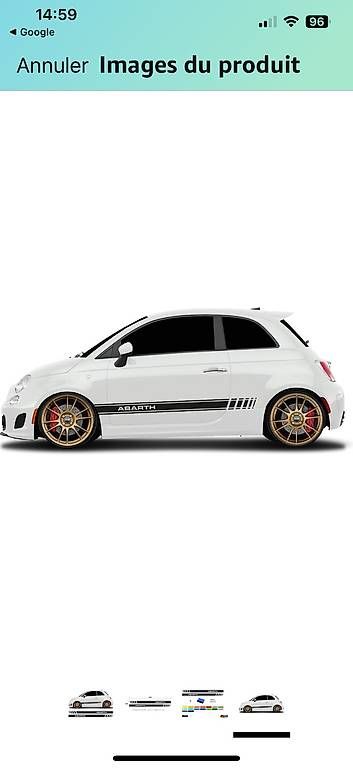 Tutti pezzi di ricambio auto: Autocolantes, Fiat Abarth – Usato da Meyrin venduto da jpsd 1