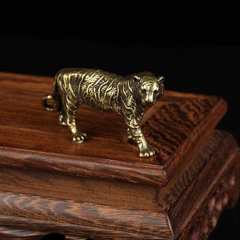 Sculture & Statue: Tiger aus Messing – Nuovo (secondo la descrizione) da Uerkheim venduto da Kaufoption