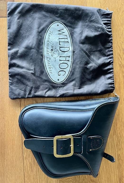 Chopper: neue Harley Softail Leder Street bag – Gebraucht aus Meilen von Inie 4