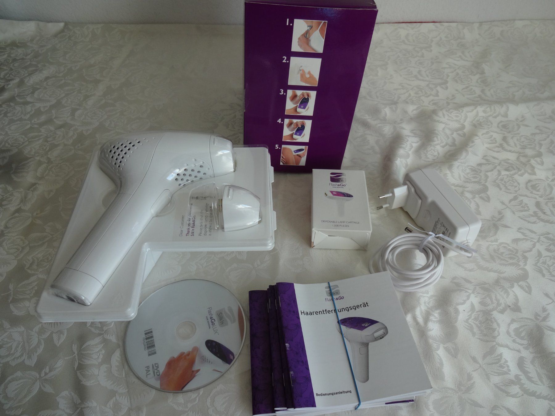 Epilatori: SIlk`n Flash & Go /Epiliergerät-Typ;IPL-Haarentfernungsgerät – Usato da Frauenfeld venduto da Riaa 2