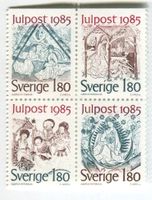 Briefmarken "Weihnachten". Schweden.