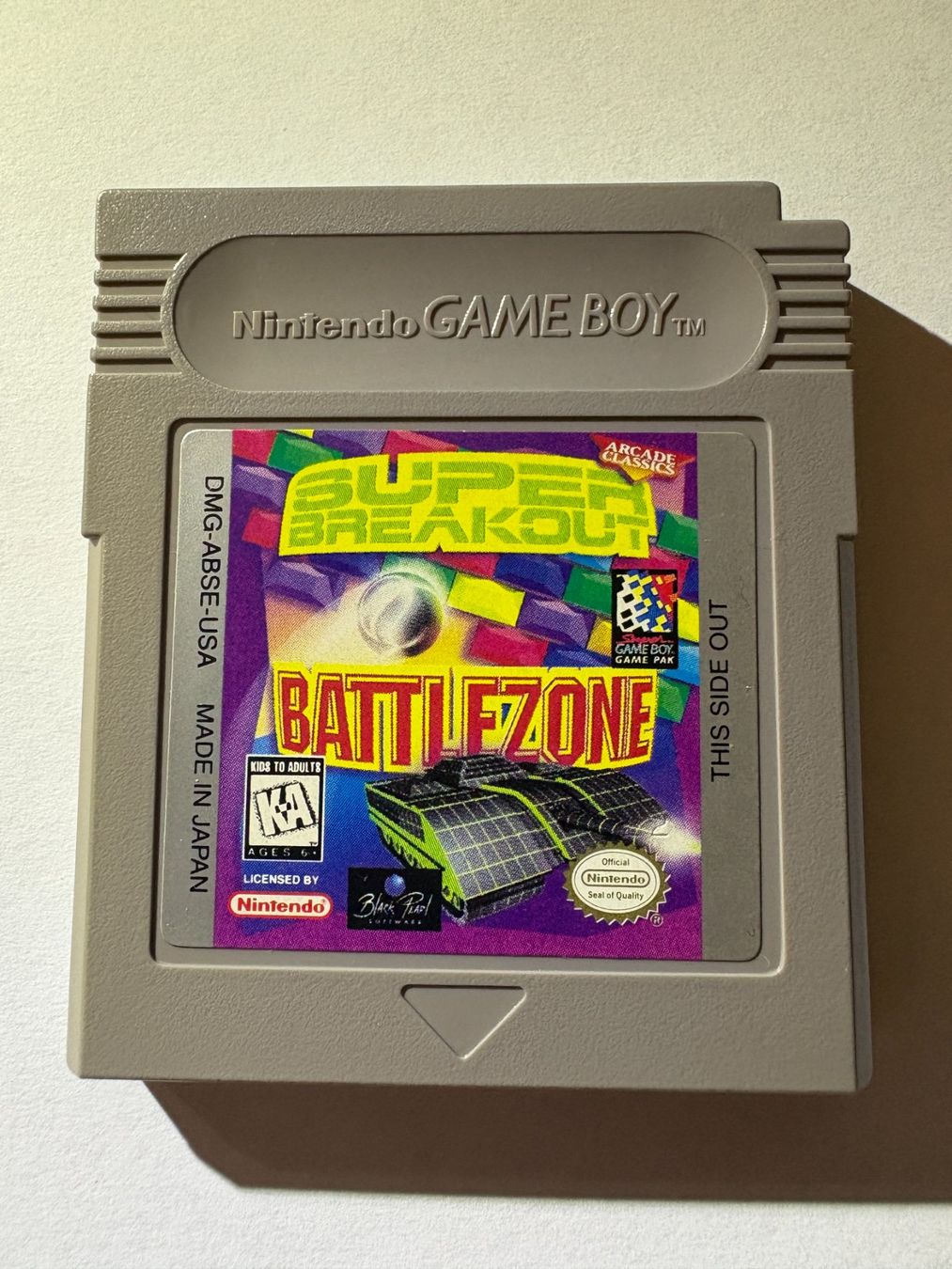 Nintendo Spiele: Arcade Classics: Super Breakout & Battlezone - Game Boy – Gebraucht aus Zürich von VintagePalace