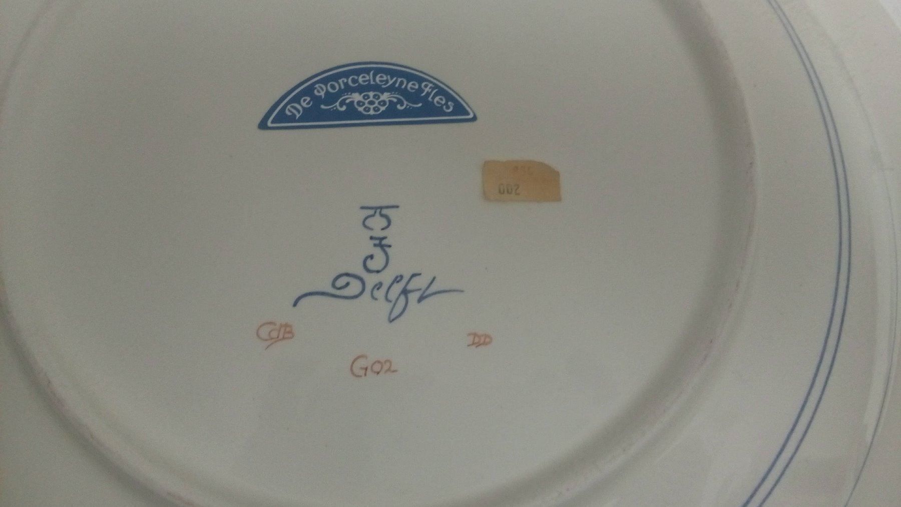Piatti: Delft Royal de Fles – Usato da La Chaux-de-Fonds venduto da taniao 1
