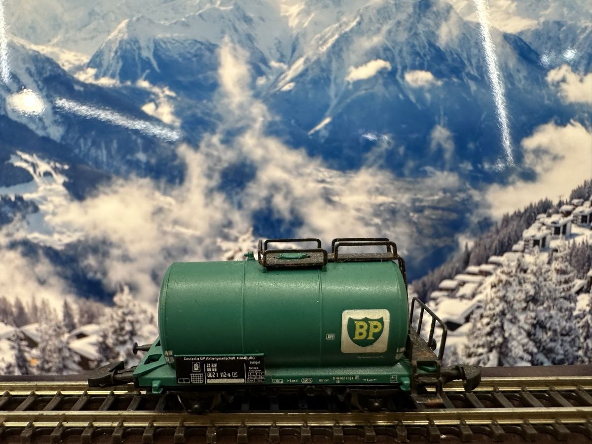 Märklin Modellini di ferrovie: Märklin 8610 BP Kesselwagen – Usato da Lupsingen venduto da New-Haven