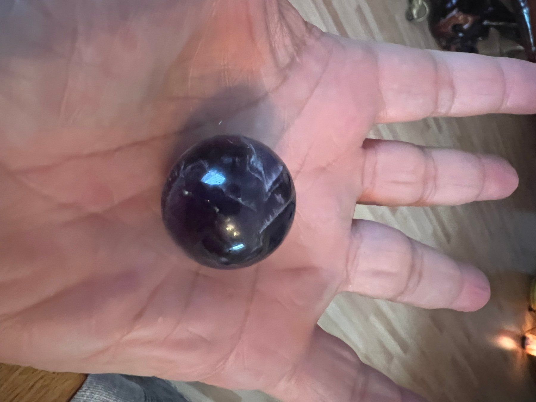 Minéraux & Lithothérapie: BOULE D'AMETHYSTE – D'occasion à Epautheyres par Pyclas 2