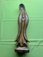 Dan Karner Holzskulptur Madonna Art Deco signiert Antik
