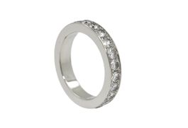 KURZ Alliance Ring ca. 2.4ct 18K Weissgold Gr. 52 *S4585