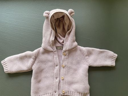 Strickjacke in Gr 56 in rosa von Smile (Migros)