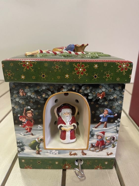 Villeroy Boch Spieluhr ,,Schneespass‘‘, originalverpackt! Kaufen auf