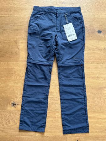 Neue Jack Wolfskin zip-off Hose Grösse 164