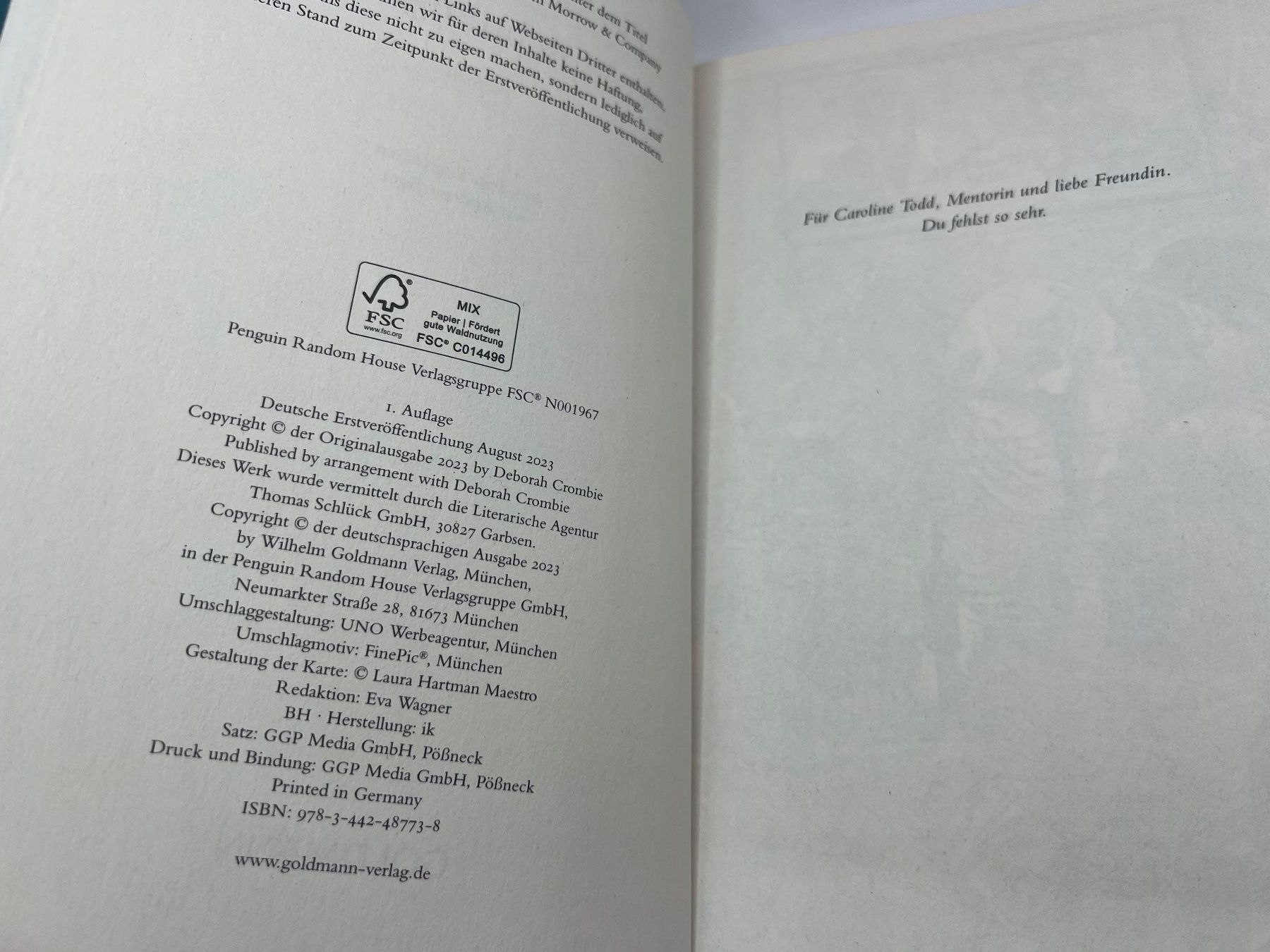 Bücher: 📖 Der Unschuldigen Blut Deborah Crombie – Neu (gemäss Beschreibung) aus Vaduz von NotNeeded 4