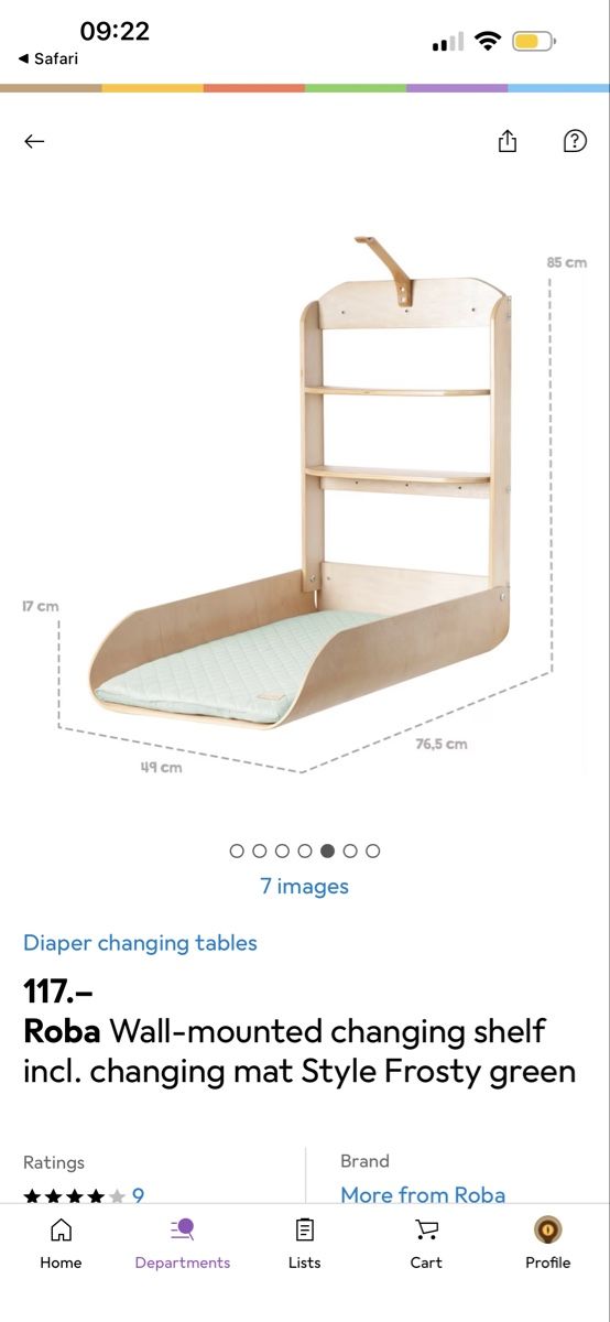 Fasciatoi & Accessori: Changing table  – Nuovo e nell'imballaggio originale da Basel venduto da VanBuyer2010 4