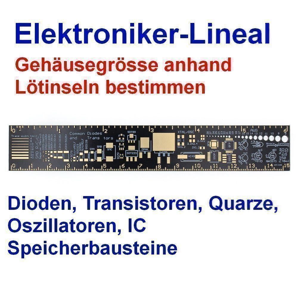 Tutti gli attrezzi: Elektroniker Lineal – Nuovo e nell'imballaggio originale da Zürich venduto da buyfinest