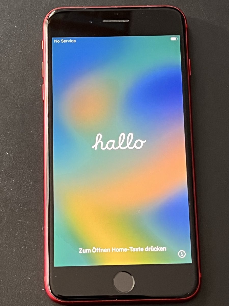 Apple Portables: iPhone 8 Plus RED 64GB mit Hülle – D'occasion à Kradolf par Sulgi 1