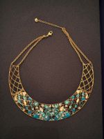 SWAROVSKI Statement Golden Necklace