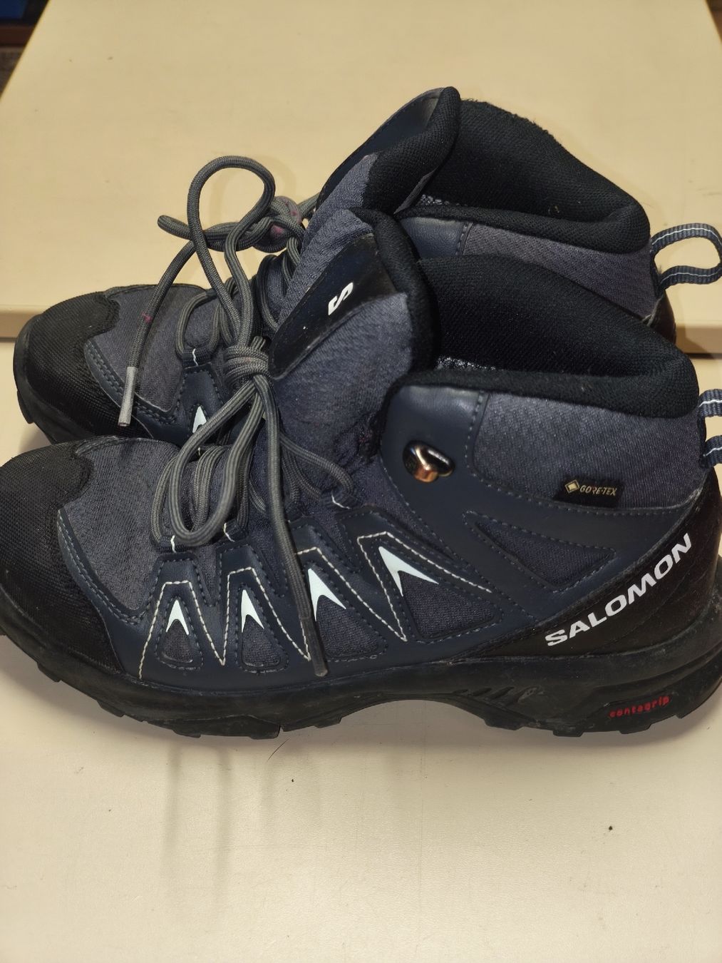 Salomon Scarpe per ragazzi: Wanderschuhe Salomon Gore-Tex Grösse 36 – Usato da Altbüron venduto da Theo_Dotus 1