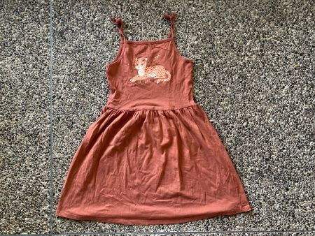 Röckli / Kleid Leopard, 100% BW, Gr. 134