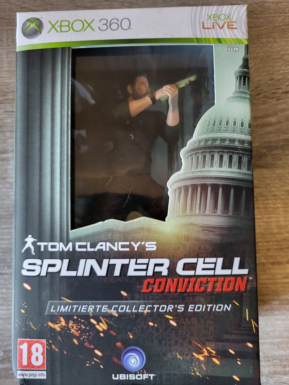 Microsoft Spiele: Splinter Cell Conviction limitierte Collector's Edition OVP – Gebraucht aus Gossau SG von Bonitoflocken