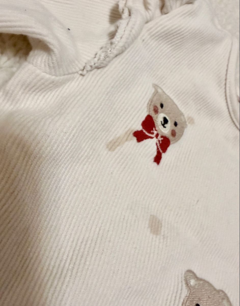 C&A Lotti & Set di vestiti: Süsses rote Teddy Outfit Gr. 80 – Usato da Horgen venduto da AA.AW55 1
