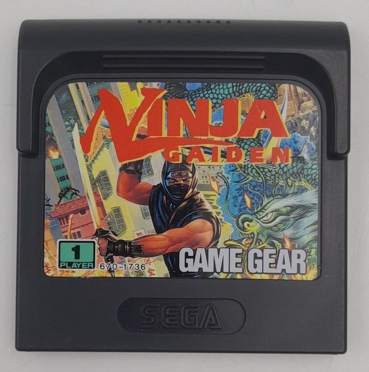 Ninja Gaiden - Sega Game Gear (JAP/USA) (D'occasion) à St-Sulpice VD