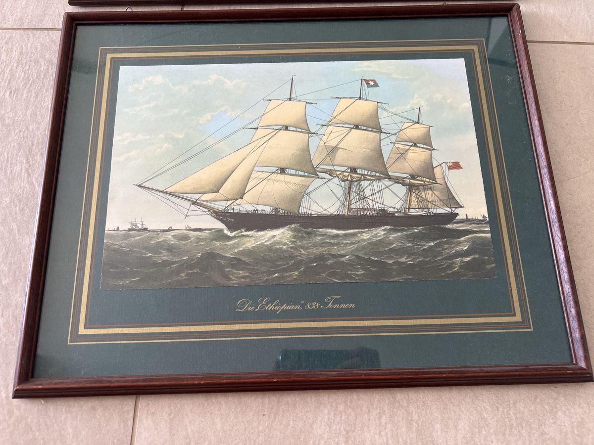 Foto & Immagini: 2 maritime Schiffsbilder Sir David Scott & Ethiopian – Usato da Bolligen venduto da Solina12 2