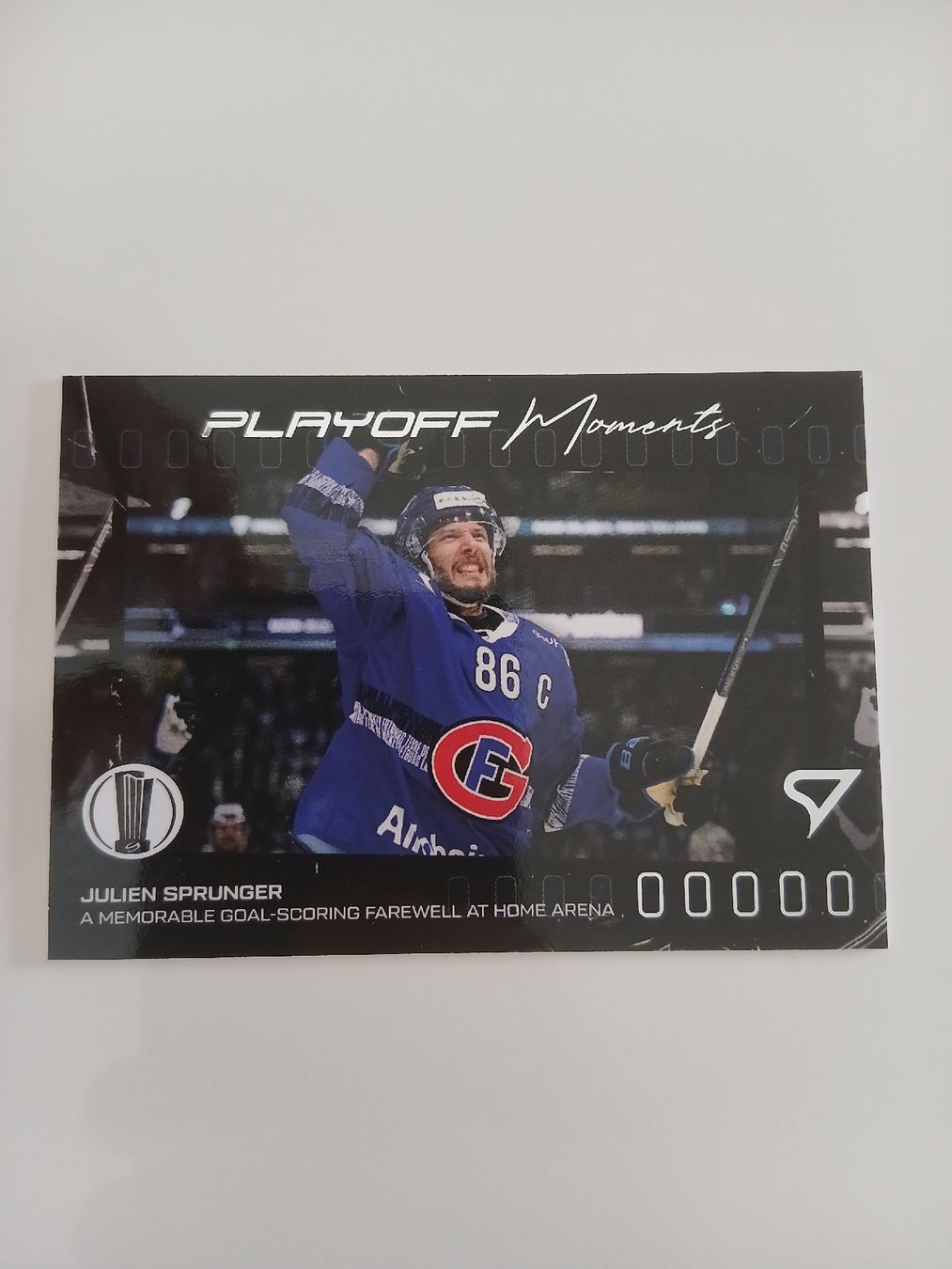 Sportzoo Sammelbilder & Trading cards: Playoff moments Julien Sprunger  – Neu (gemäss Beschreibung) aus Taverne von damigiano