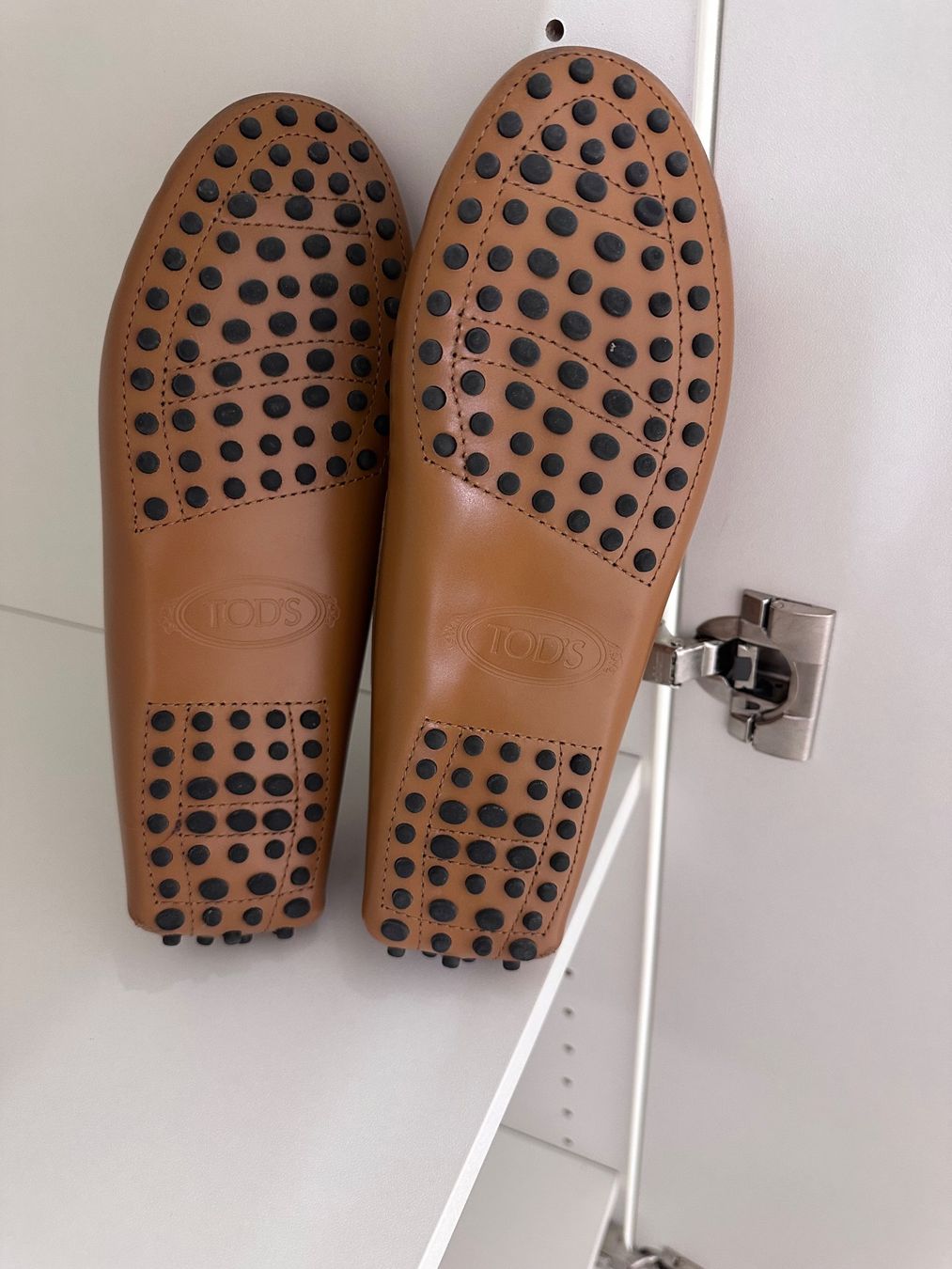 TOD’S – Mocassins Gommino cuir cognac – 36.5 – NEUFS (Neuf (Voir ...