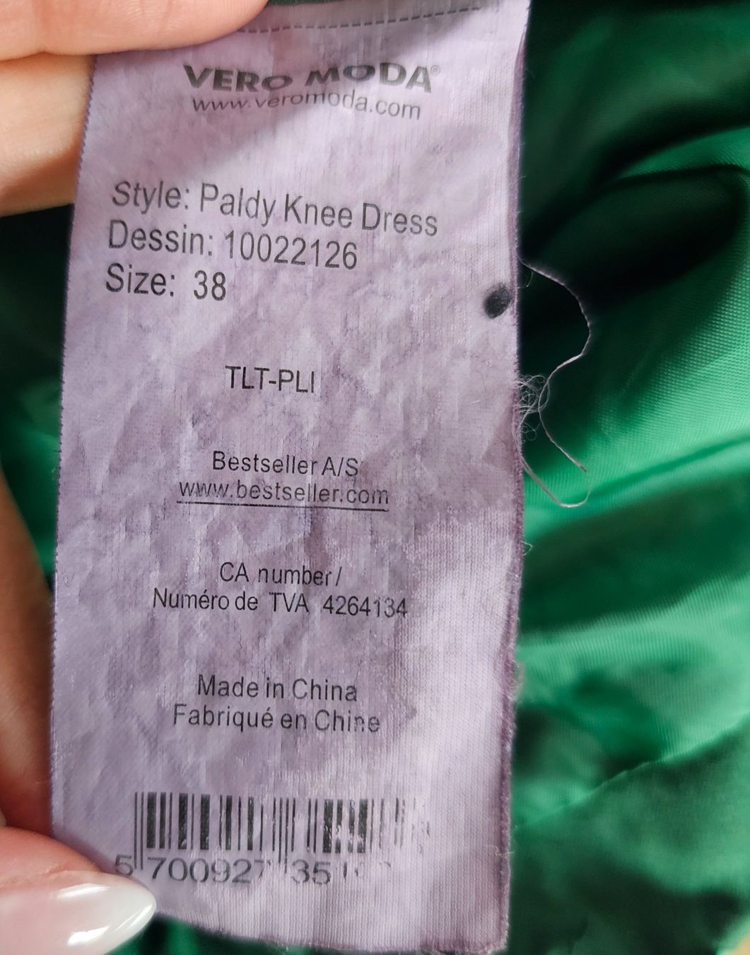 Vero Moda Vestiti: Herziges Kleid Bandeau VERO MODA Gr. 38 – Usato da Füllinsdorf venduto da Sunnebliemli7 3