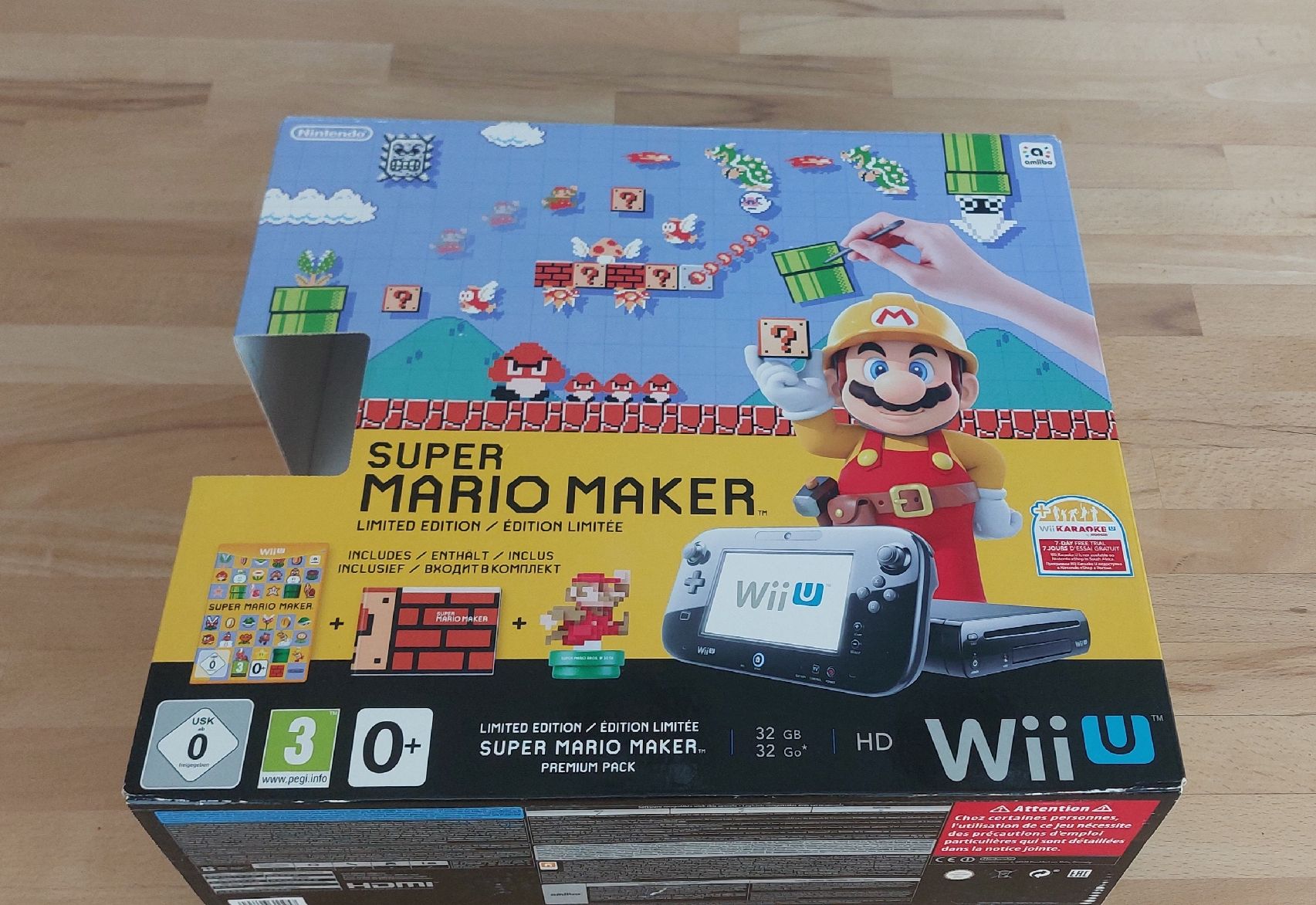 Nintendo Konsolen: Nintendo Wii U - Super Mario Maker Edition – Gebraucht aus Nottwil von