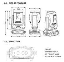 PLS ST-150P 150W PIXEL BEAM, DMX, LED, MOVING LIGHT Nr6
