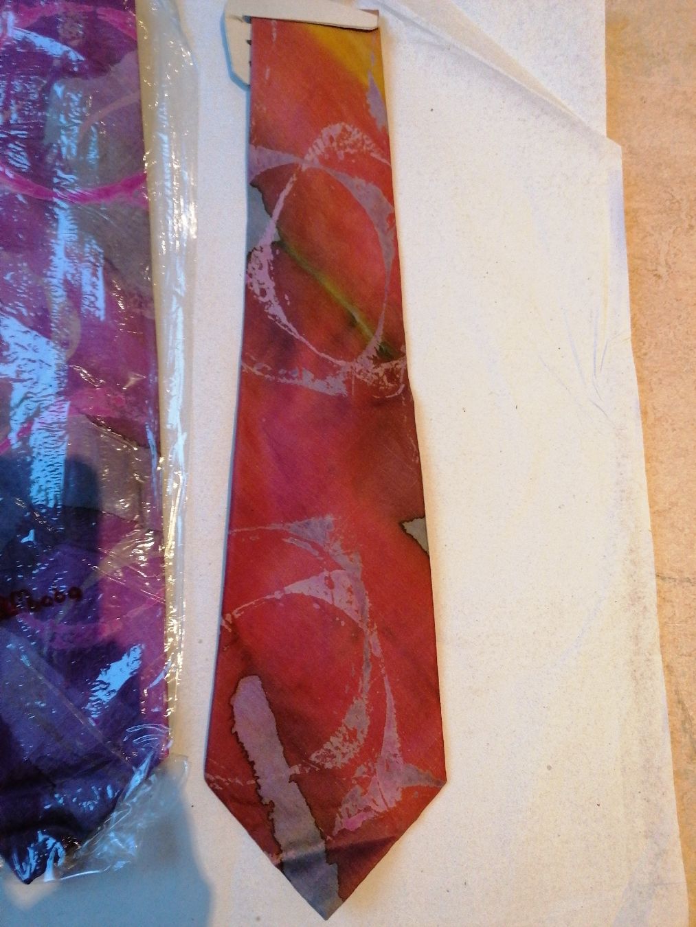 Krawatten: 5x Batik Seidenkrawatten Krawatten Set Boom Baba neu – Neu und originalverpackt aus Klingnau von vollmond36 3