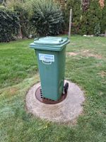 Grüngutcontainer / Komposttonne (Grün, 140 Liter) 