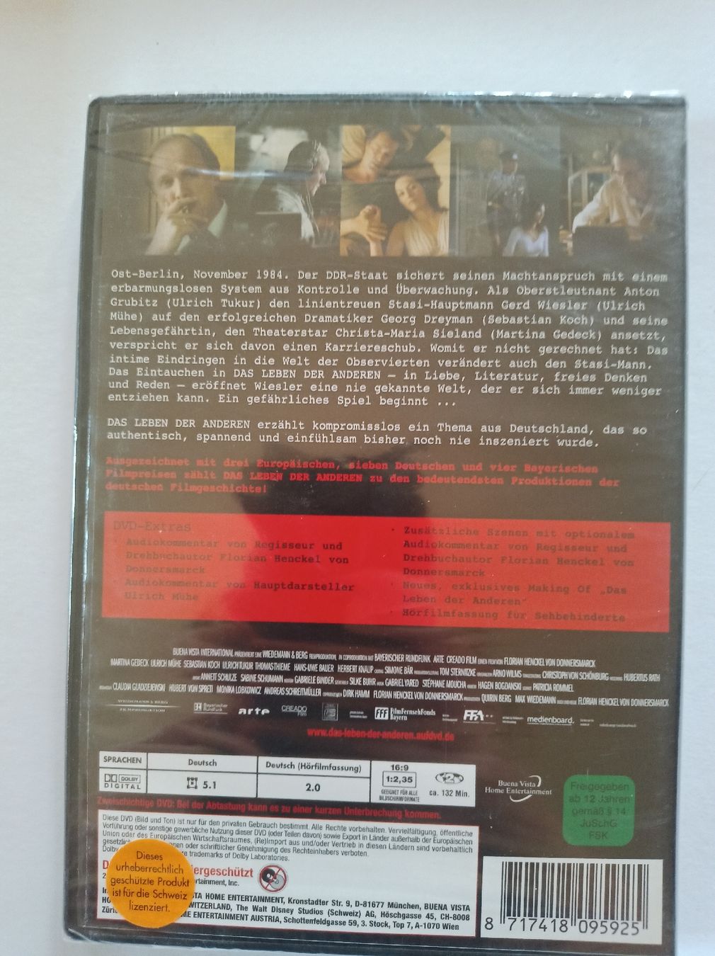 Tutti i DVDs: DVD Das Leben der Anderen – Nuovo e nell'imballaggio originale da Tann venduto da Veebee6 1