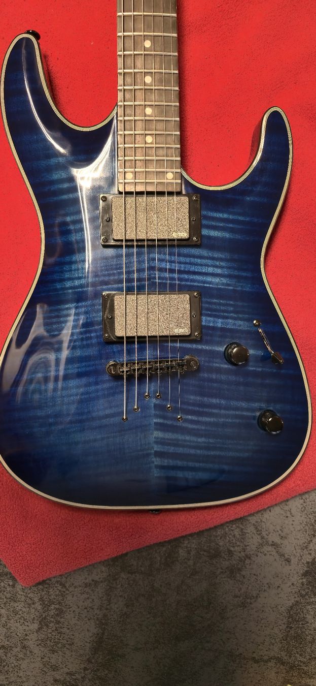 Strumenti musicali: Dean Guitars 450 Blue Flame Top EMG – Usato da Adliswil venduto da ROBIN1_SCHERER 6