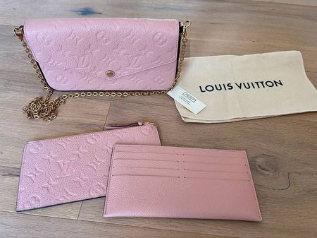 Louis Vuitton Pochette Felicie rosa