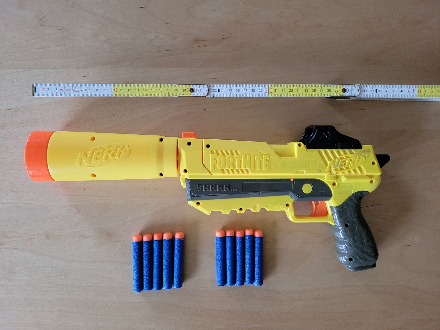 Nerf Elite Fortnite SP-L Blaster gelb (Gebraucht) in Wiesendangen