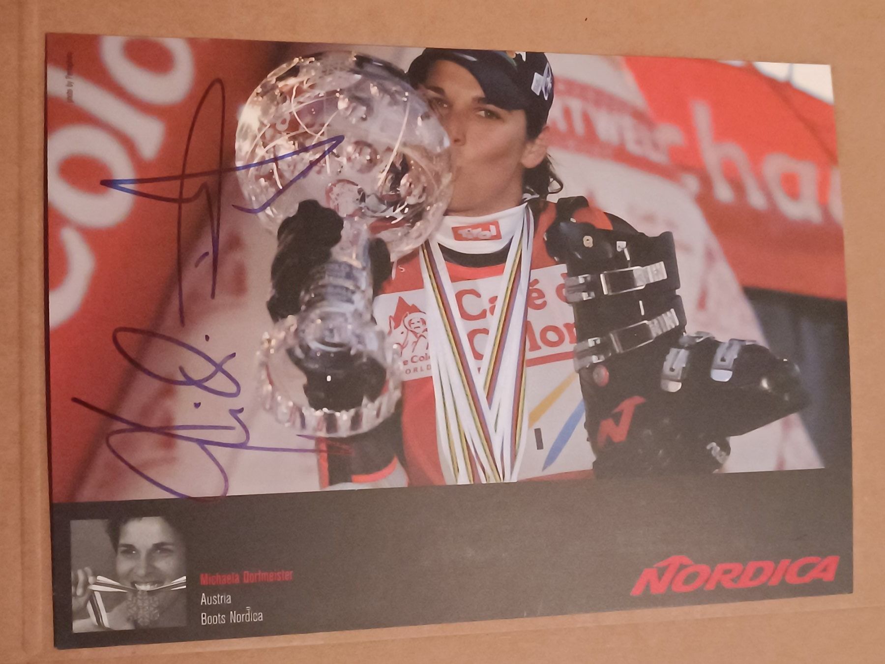 Autographes: Michaela Dorfmeister - handsigniert – D'occasion à Menziken par Autogramme