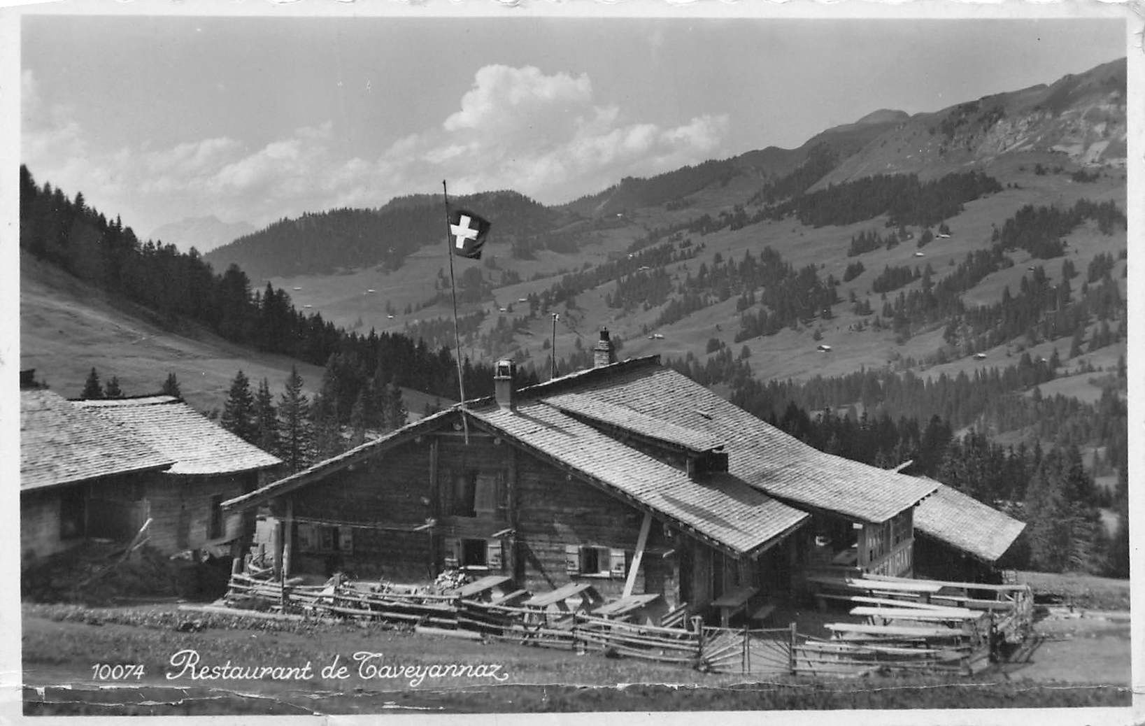 Cartes postales: Restaurant taveyannaz – D'occasion à Biasca par Blenio71
