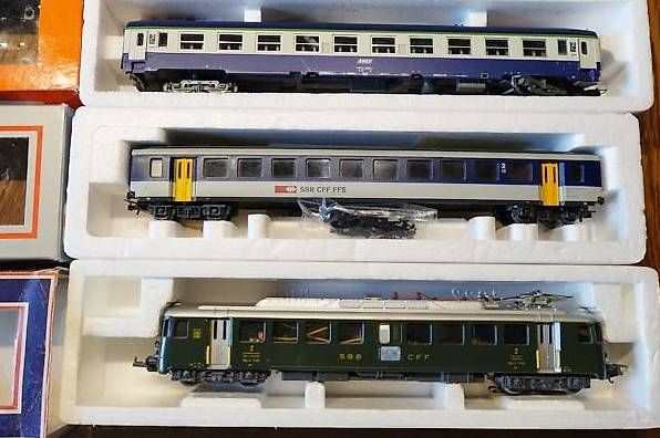Lima Modellini di ferrovie: Eisenbahn Set Lima HO, OVP – Nuovo (secondo la descrizione) da Bleienbach venduto da Mineral_Antik57