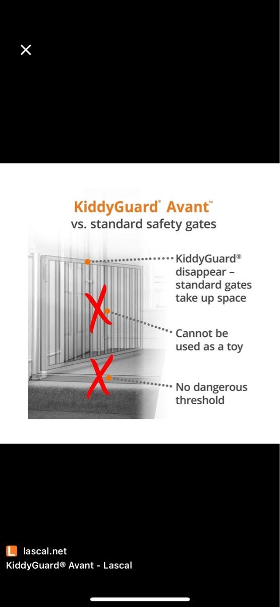 Tutto per la sicurezza: 2x Treppengitter (safety gate): KiddyGuard Avant from Lascal – Usato da Zug venduto da chr_trc2 3